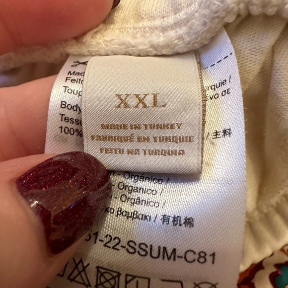 Scotch‎ & Soda Mens Shorts Elastic Waist Sweatshorts Casual Beige Comfy - Picture 4 of 9